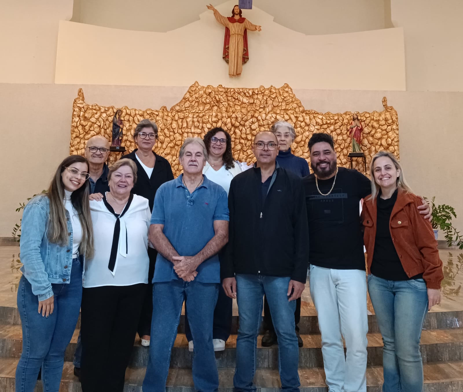 Integrantes do Ministério de Música